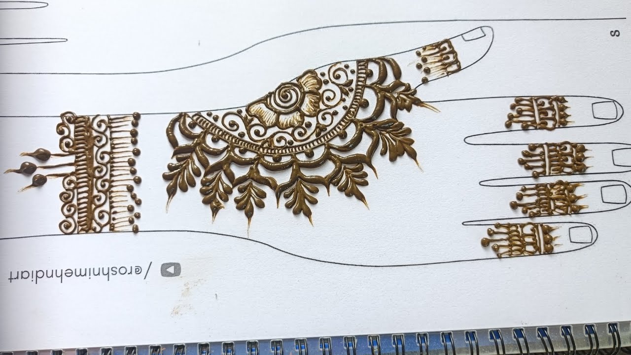 Simple & easy front hand mehndi designs//Beautiful mehndi designs 