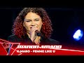 K-Maro - 'Femme Like U' ● Manon Amand | Blinds | The Voice Belgique Saison 12