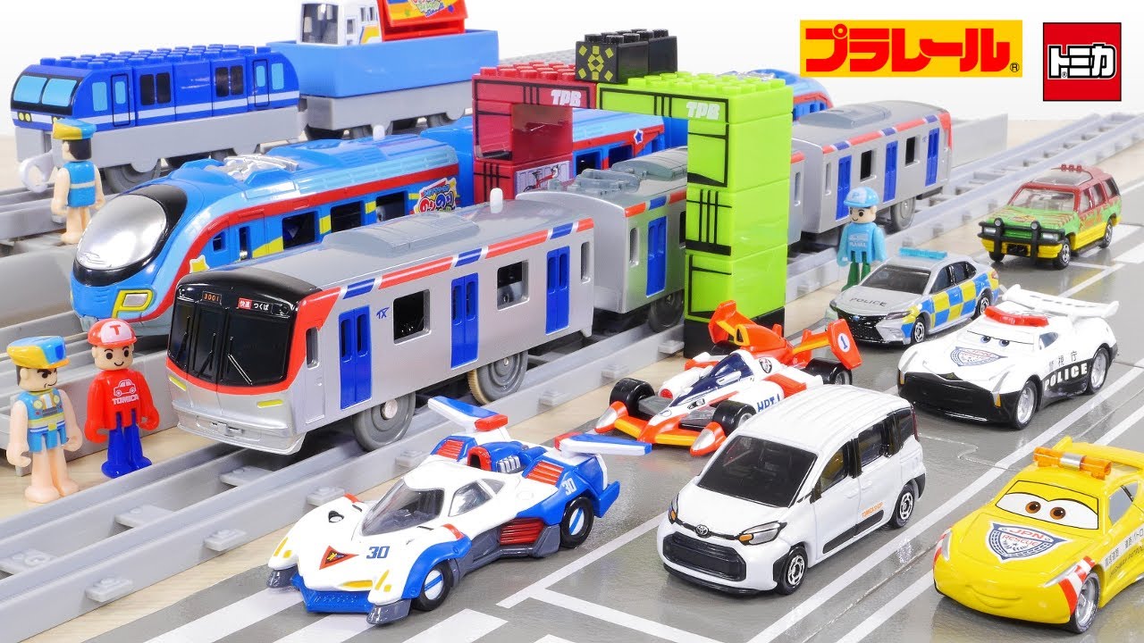 The Cars police car on the Tsukuba Express is cool! New Tomica and