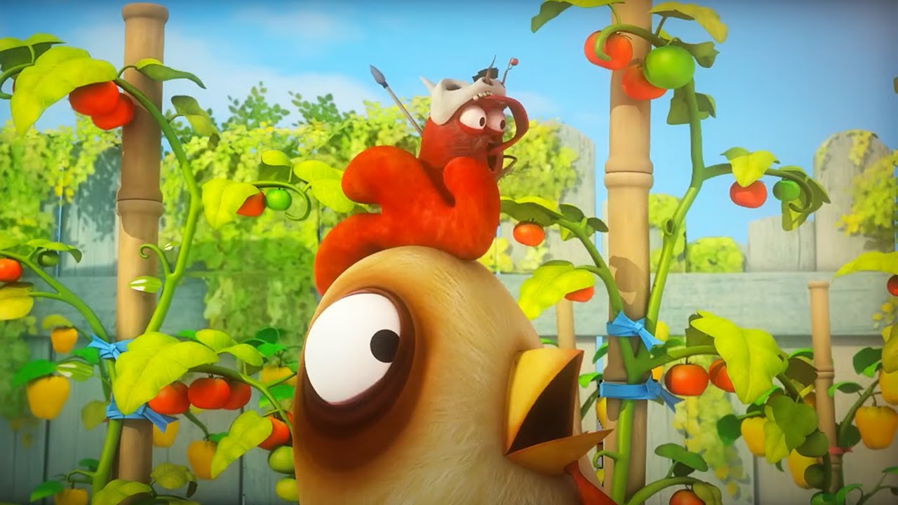 Chicken Rder CHICKEN RIDER! 🐔 🐓 😮 | LARVA | WildBrain Bananas - YouTube