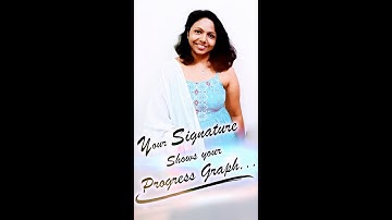 Your signature shows your progress graph | Prof. Devangini Dave | Astrologer | DevAstroWorld