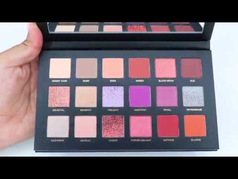 Huda Beauty Desert Dusk Palette | SWATCHES