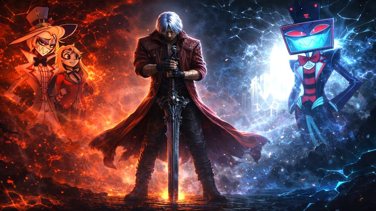 What If Dante Appeared in Hazbin Hotel?