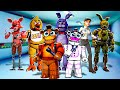 Playing as every fnaf movie character