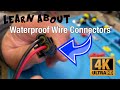 Waterproof wire connectors