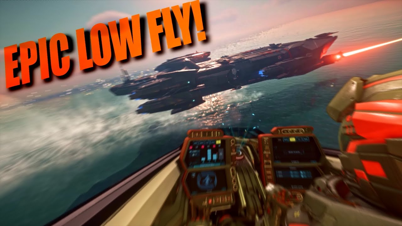 Idris | Star Citizen Cinematic Low Fly