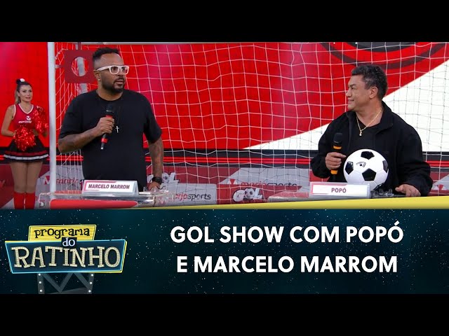 Gol Show com Popó e Marcelo Marrom | Programa do Ratinho (23/04/24)