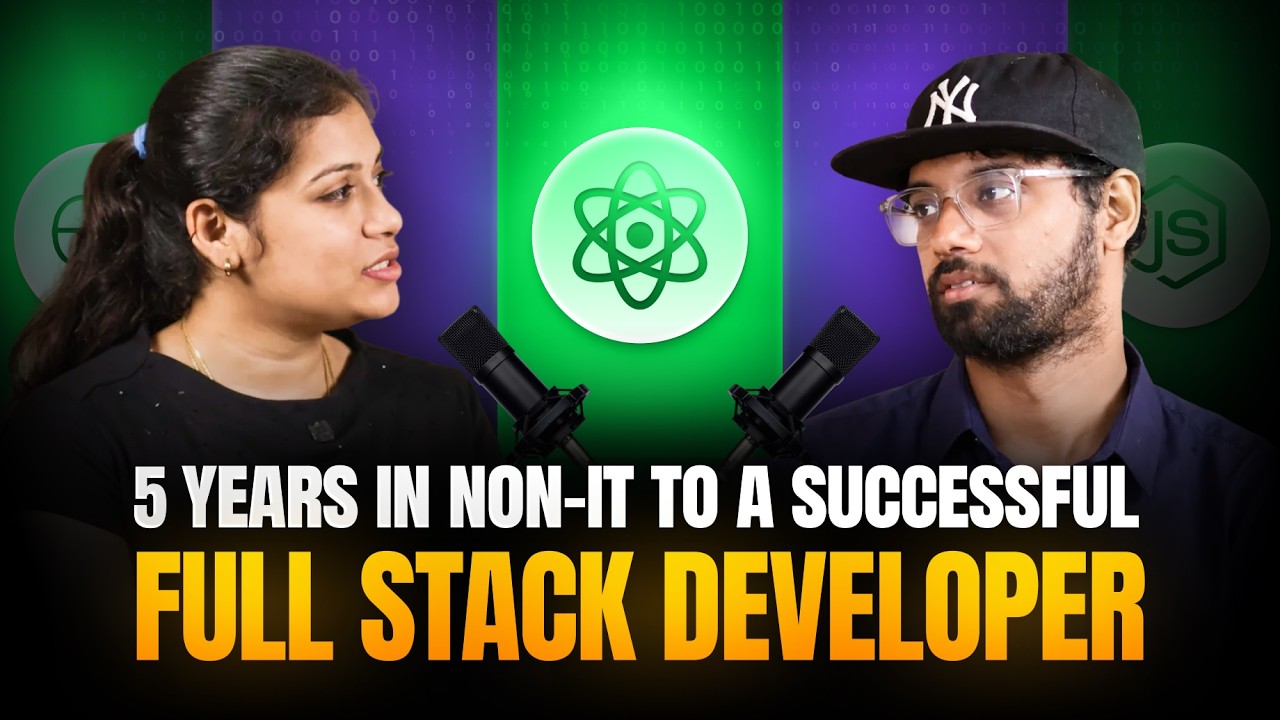 5 years in Non-IT to Full Stack Developer - YouTube