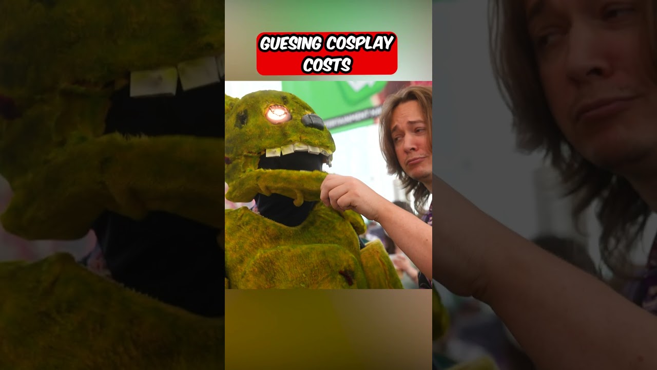 Guessing Strangers Cosplay Cost #jimmyhere #cosplay #fnaf