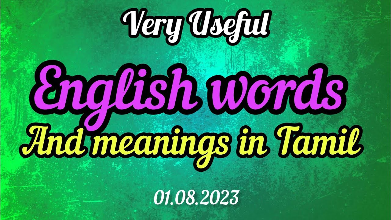 Learn 10 New Words Everyday 01 08 2023 English Words And Meanings In learn-10-new-words-everyday-01-08-2023-english-words-and-meanings-in