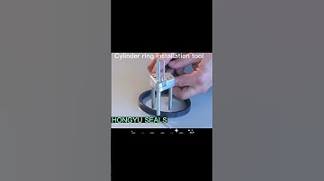 Hydraulic cylinder seals installation tools #shorts #Hydraulic