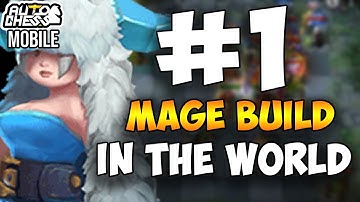 The #1 mage build WORLDWIDE - "Wall" Mages. Seems broken?! [Purezhun inspired!] | Auto Chess Mobile
