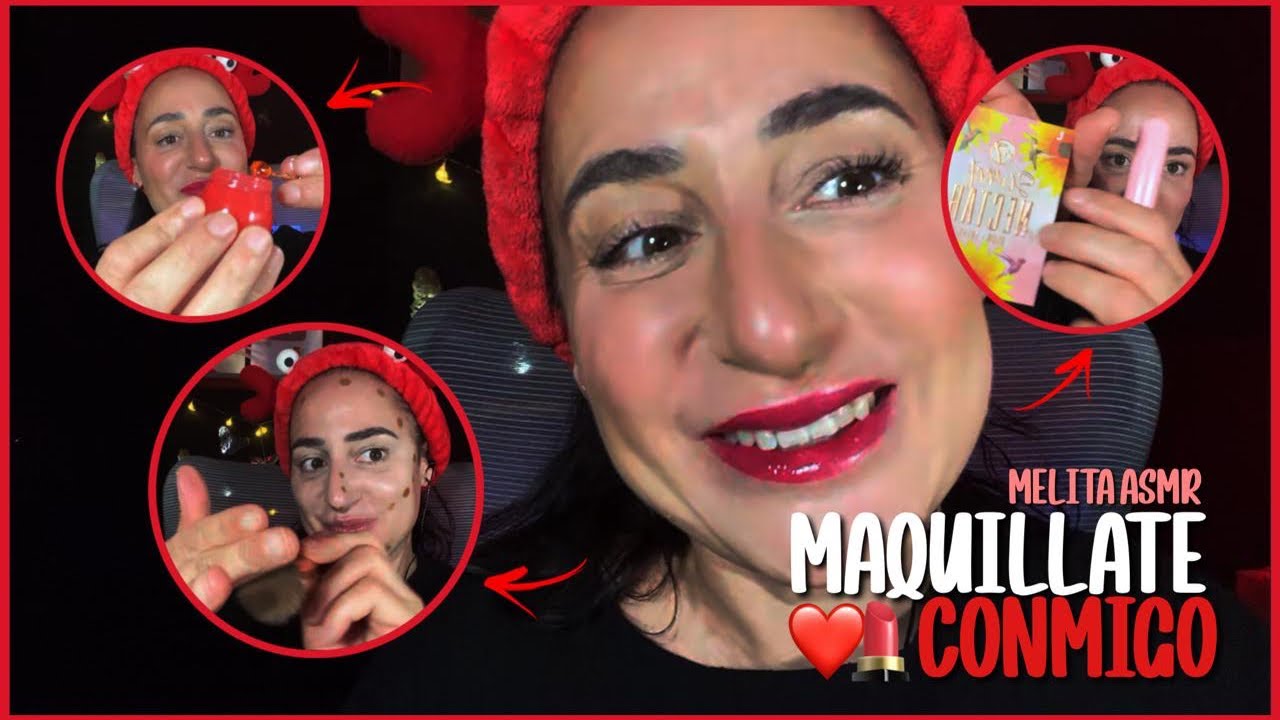 ASMR me maquillo con lo aprendido
