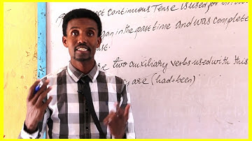 Past Perfect continuous Tense| Intensive English Grammar Course@abdirahmansameeco2815