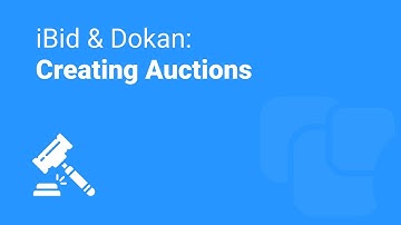iBid & Dokan - How to add an auction as a vendor