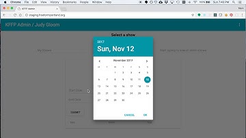 Volunteer Hours Tracker example video