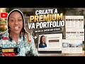 Create a VA Portfolio That Gets Clients (Using AI | Gamma Tutorial)