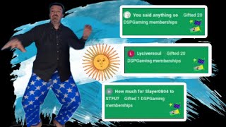 DSP Admits The Argentinian Detractors Destroyed His DSP Reacts Memberships. Only 20 Paying Members 🤣