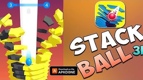 stack Ball 3D All levels Gameplay Android, iOS