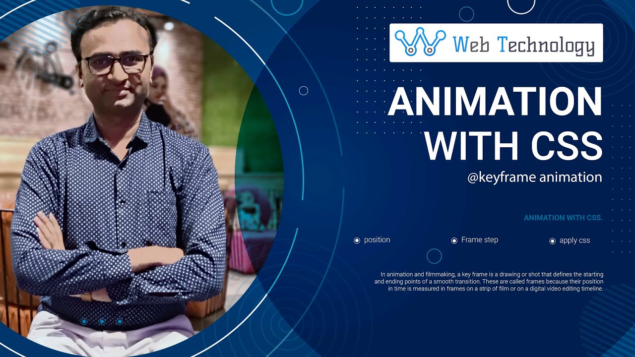 How apply Animation through the CSS? | Apply animation with css - YouTube