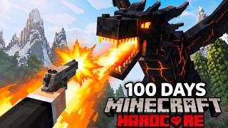 I Spent 100 Days In RLCRAFT EXPERT MODE In HARDCORE Minecraft