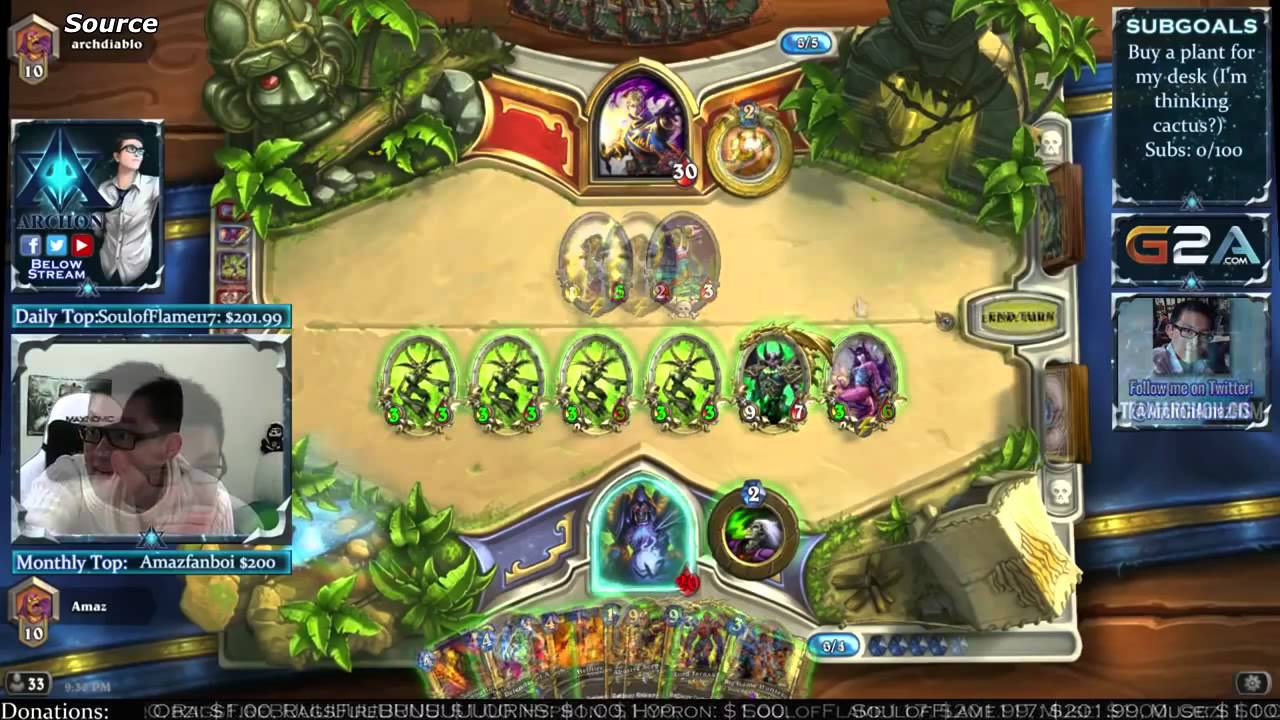 Hearthstone Funny Plays Episode 144 - YouTube