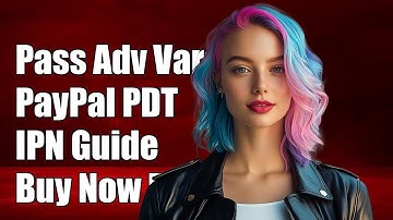 How to Pass Advanced Variables to PayPal PDT and IPN with Buy Now Button