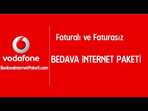 Vodafone Bedava İnternet