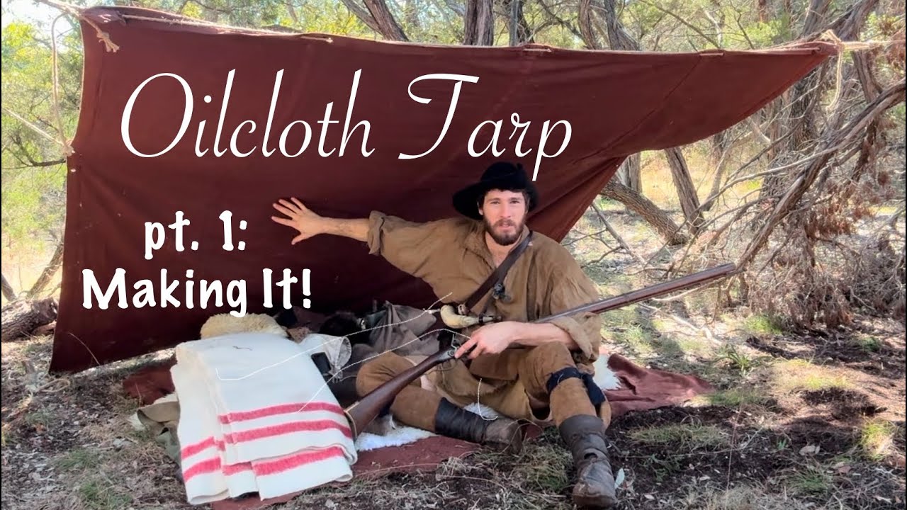 Oilcloth Tarp pt. 1: Making It!