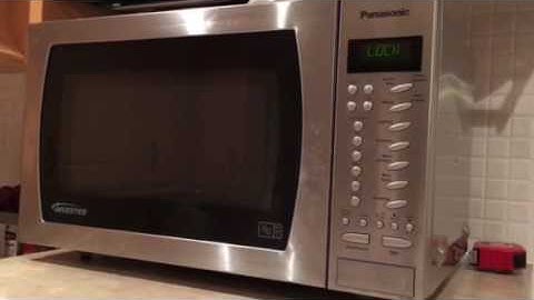 Panasonic NN-479S Microwave How To Set And Reset Child Lock