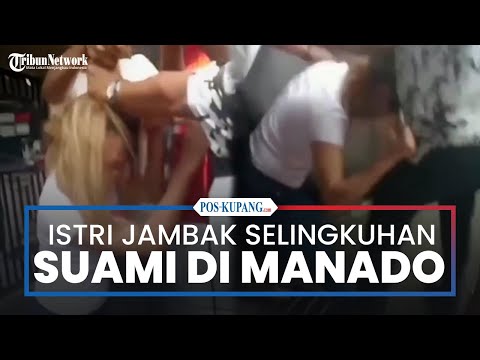 Viral Istri di Manado Labrak Wanita Selingkuhan Suaminya