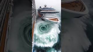 Cruise Ships Nearly Collide In Freak Whirlpool