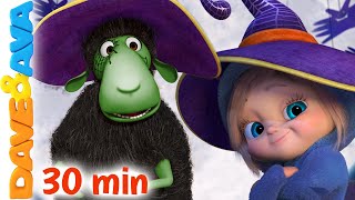 five little kittens halloween finger family baby songs nursery rhymes by dave and ava