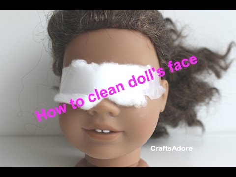 how-to-clean-american-girl-doll's-face-&-remove-stains-~hd~