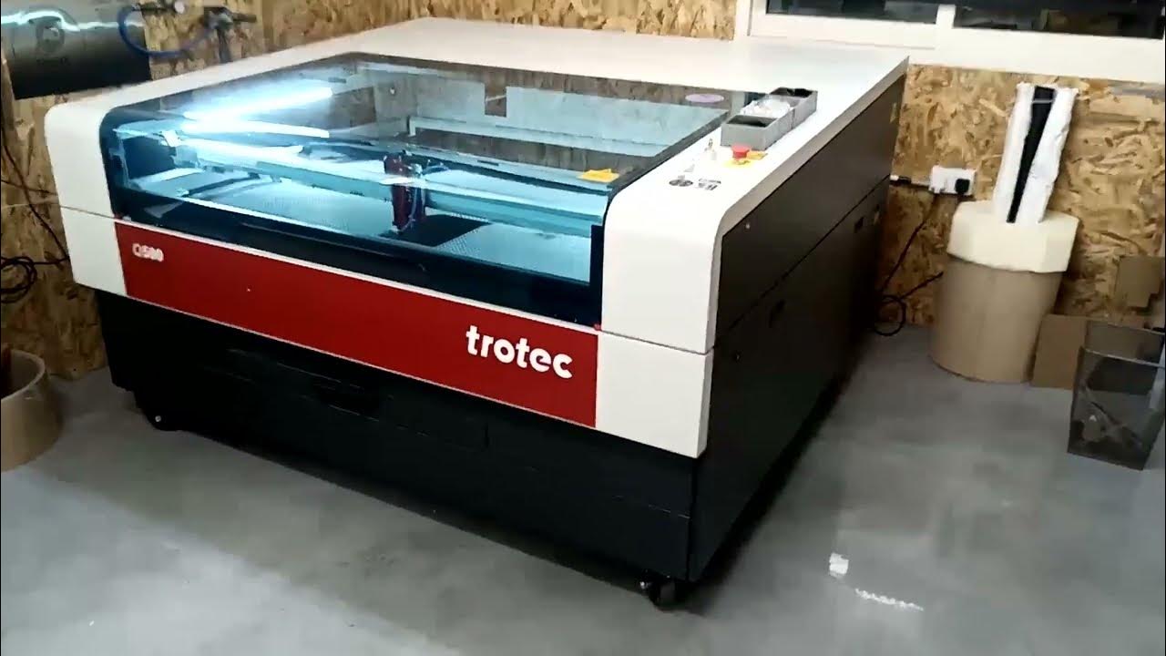 Q500 Duo Trotec Laser engraving and cutting pictures YouTube
