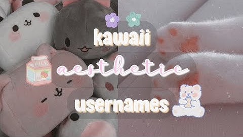 Kawaii Usernames