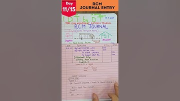 unlock The Secrets Of Rcm Journal Entries With Reverse Charge Mechanism