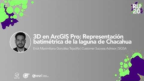 3D en ArcGIS Pro: Representación batimétrica de la Laguna de Chacahua