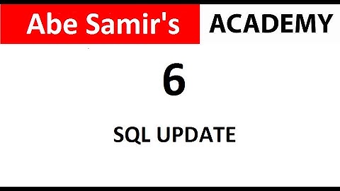 How to Update Data Using SQL UPDATE statement