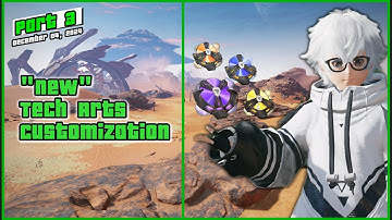 PSO2NGS: ALL NEW TECH ART CUSTOMIZATION (DECEMBER 04, 2024 UPDATE)