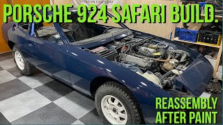 Building a Porsche 924 Safari: building up the body after repaint - Part 1