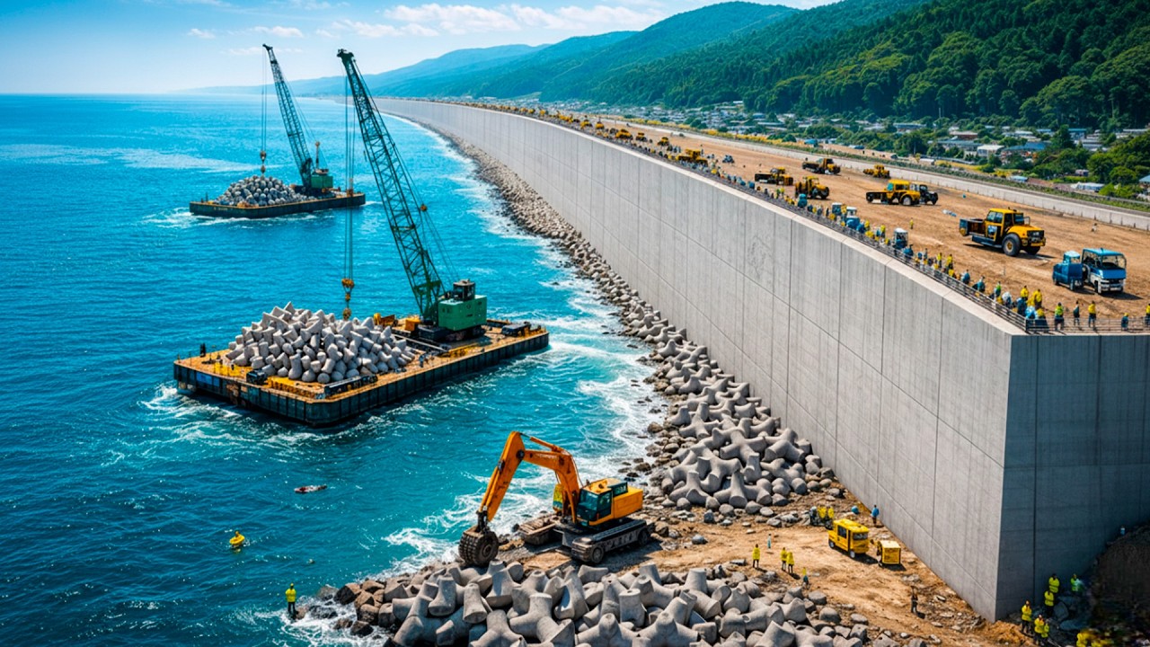 Wie Japan Seine 400 Km Lange Tsunami Schutzmauer Baute Die Die Welt Nicht Ignorieren Kann