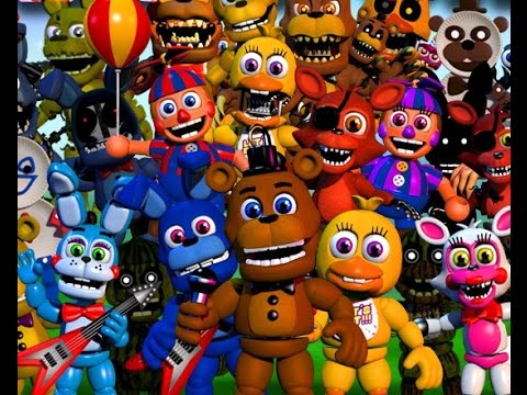 Un juego de Fnaf world - YouTube