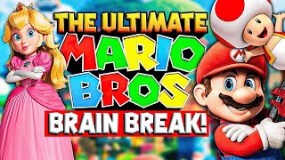 The Ultimate Mario Bros Brain Break | Mario Would You Rather | GoNoodle | Freeze Dance by PE with Coach Shockley 52,783 views 8 months ago 6 minutes, 40 seconds