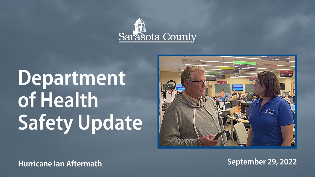 Department of Health Safety Update YouTube