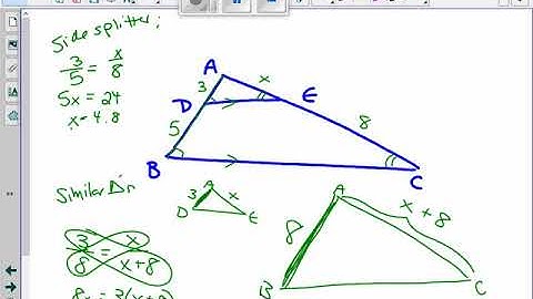 3 9n side splitting theorem video lesson