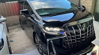 2022 TOYOTA ALPHARD 2.5 SC JAPAN SPEC REVIEW #toyota #fyp #alphard2022