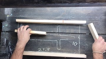 How to make a casting mold for casting an aluminum sword in sand part 1 Casting flask cope and drag.