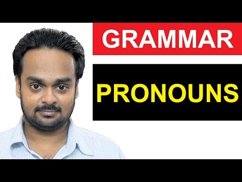 PRONOUNS - Basic English Grammar - Parts of Speech - What is a Pronoun? - Types of Pronoun - Grammar
