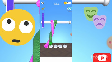 Tangle Máster 3d level del 1-10 Gameplay